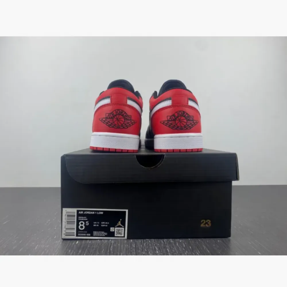 Air Jordan 1 Low “Alternate Bred Toe”  553558-066