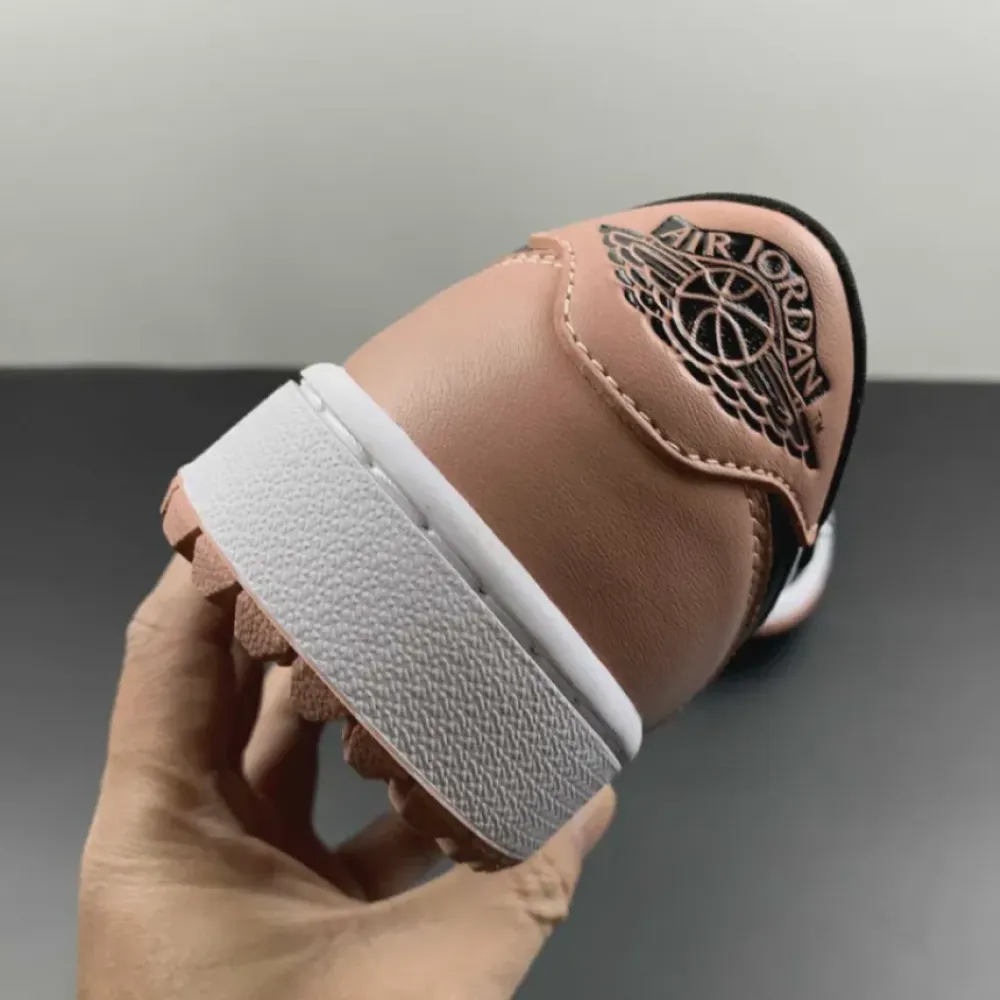 Air Jordan 1 Low Golf White/Black-Rust Pink  DD9315-106
