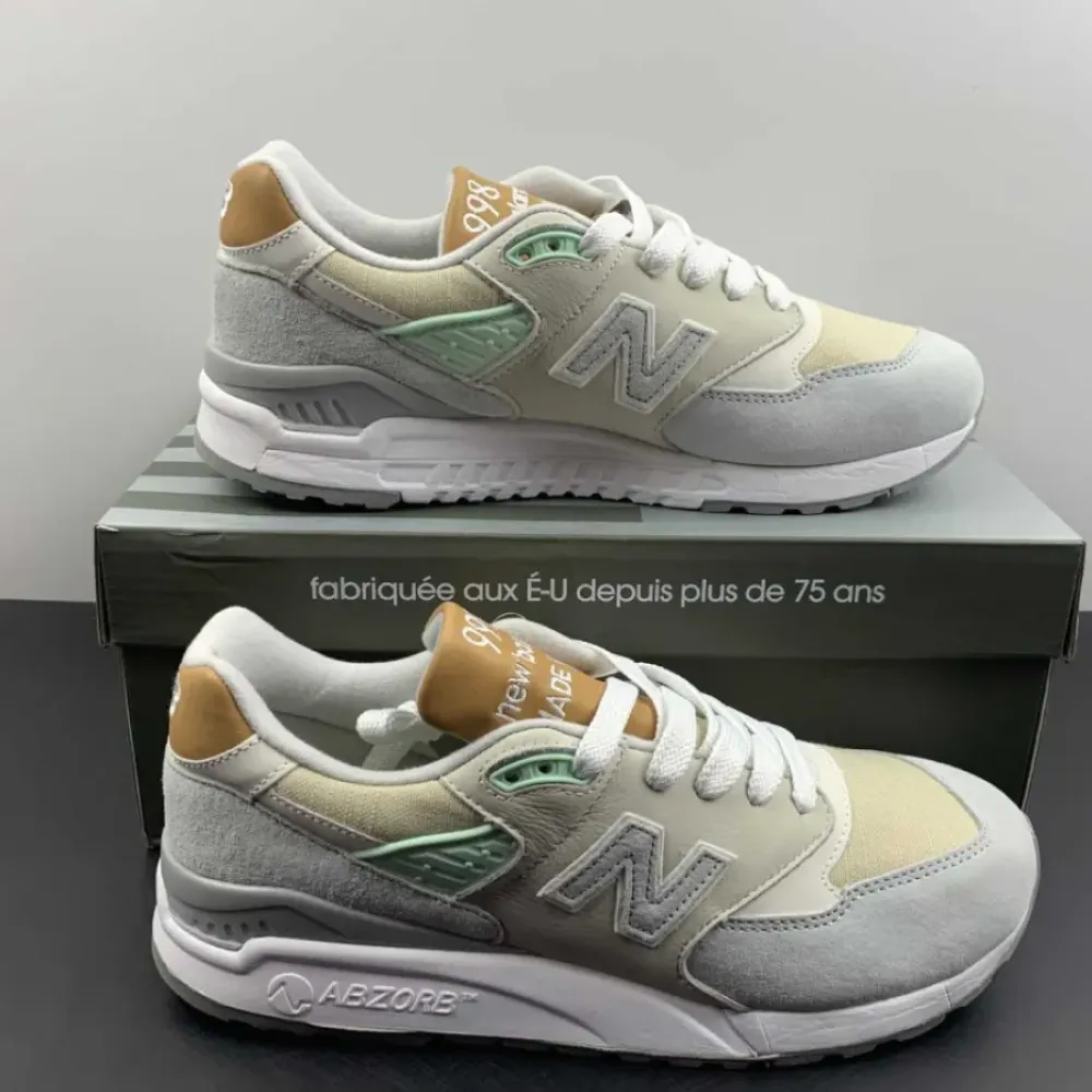 New Balance 998 “Spring Fling” White Tan M998ENE