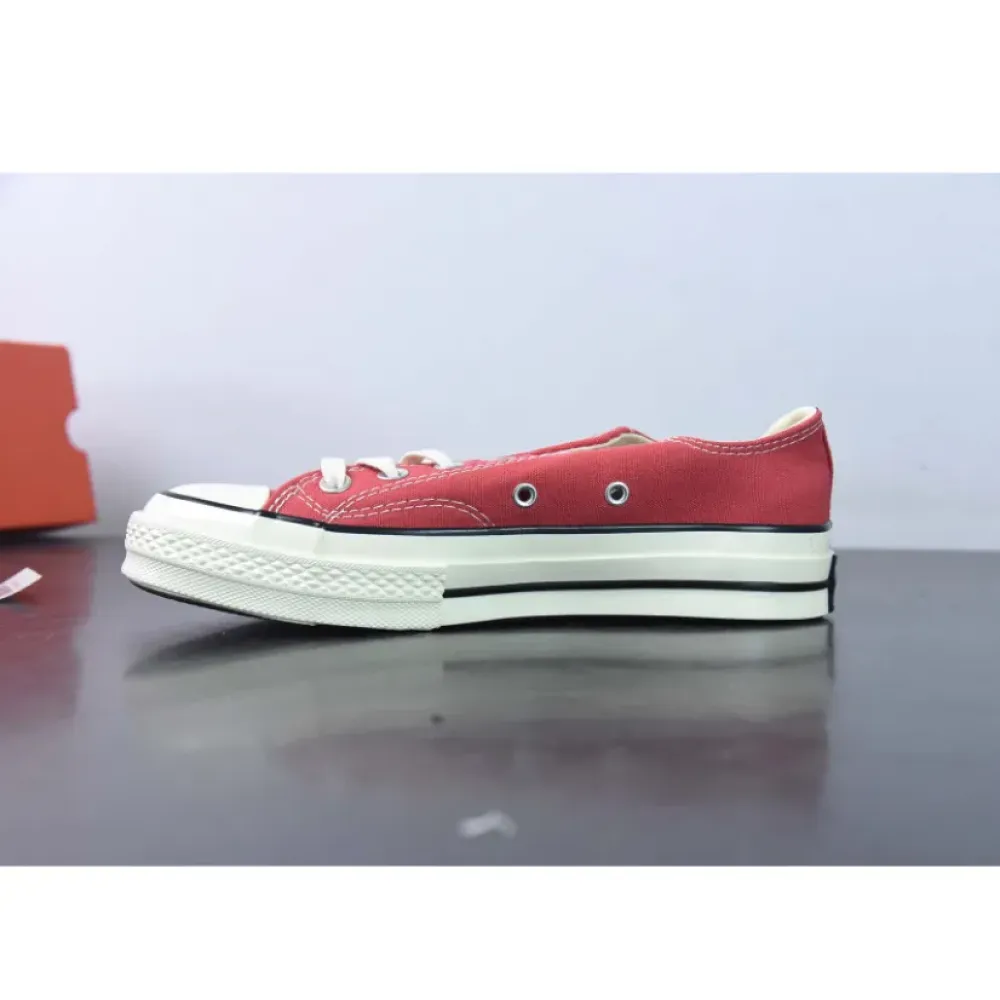 Converse Chuck 70 Low Vintage Canvas Rhubarb Pie/Egret/Black  A02767C