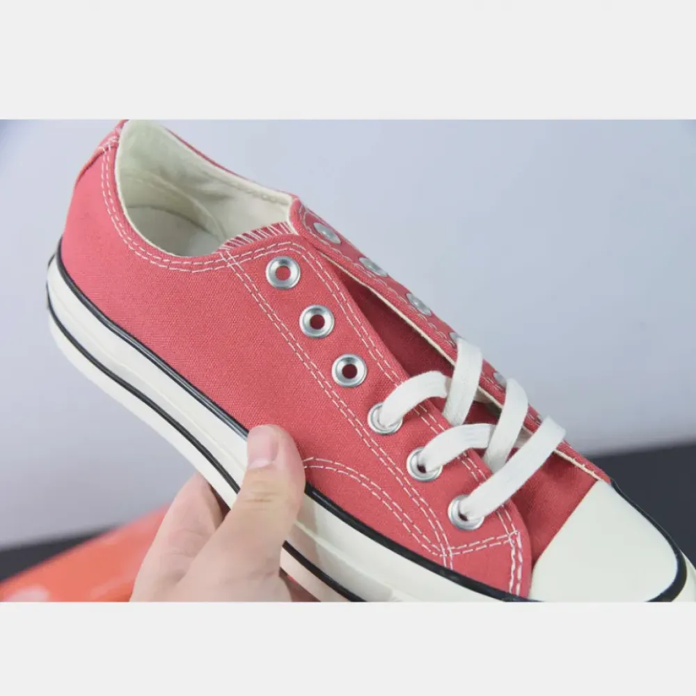 Converse Chuck 70 Low Vintage Canvas Rhubarb Pie/Egret/Black  A02767C
