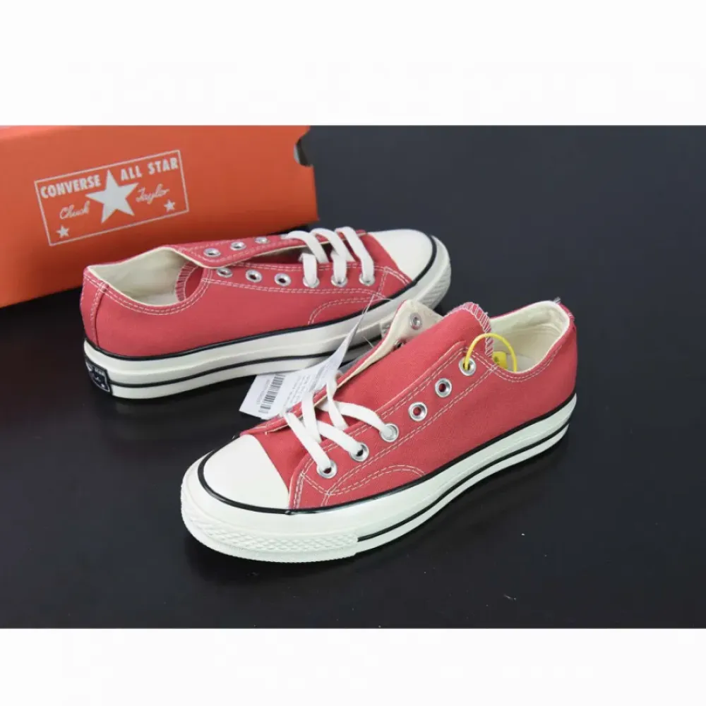 Converse Chuck 70 Low Vintage Canvas Rhubarb Pie/Egret/Black  A02767C