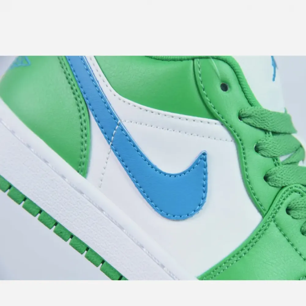 Air Jordan 1 Low Lucky Green/Aquatone/White  DC0774-304