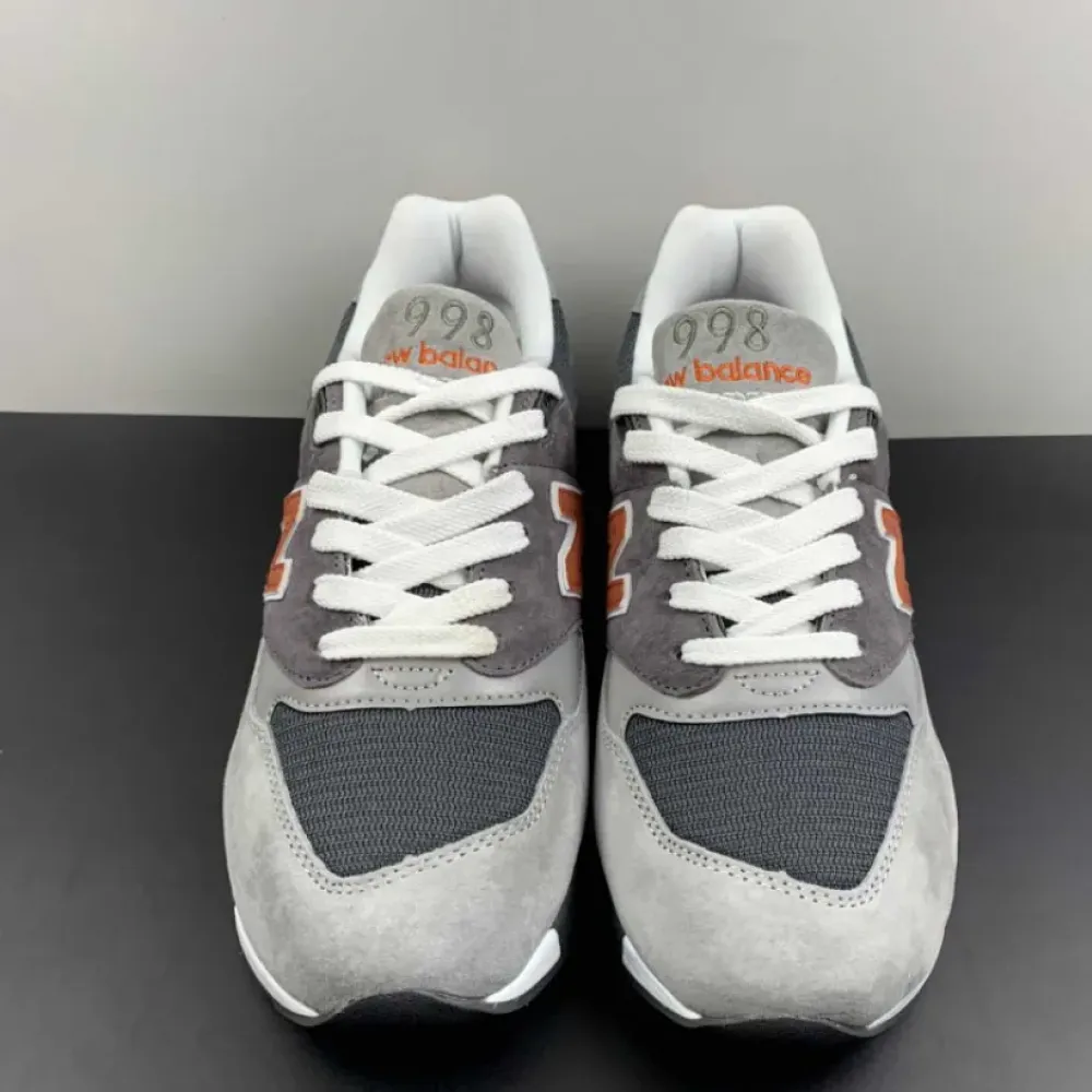 New Balance  Grey/Orange M998GGO