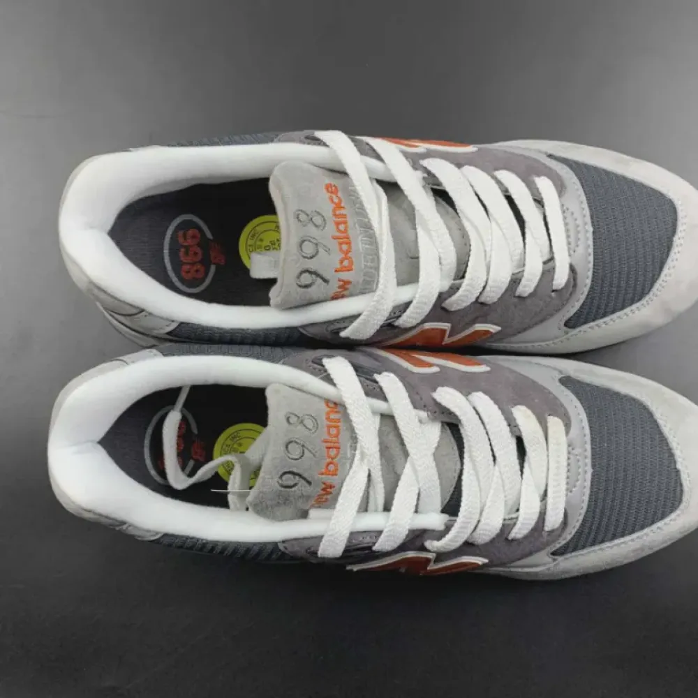 New Balance  Grey/Orange M998GGO