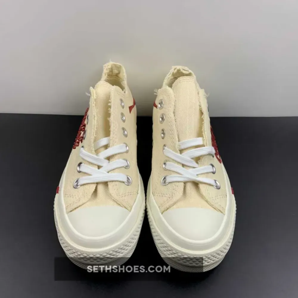 Kith x Coca Cola x Chuck 70 Low ‘Parchment’  169837C