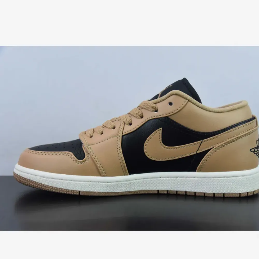 Air Jordan 1 Low Desert/Black-Sail  DV0774-201