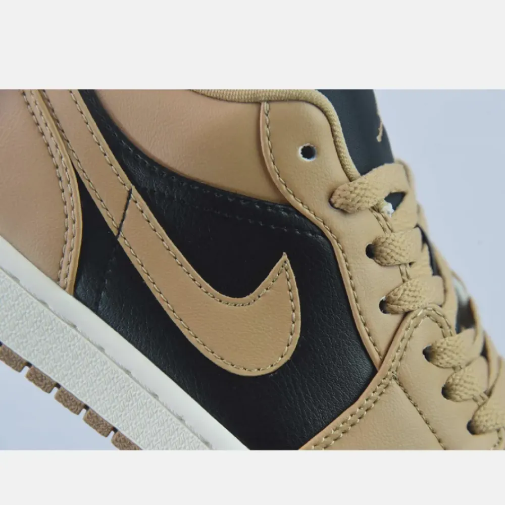 Air Jordan 1 Low Desert/Black-Sail  DV0774-201
