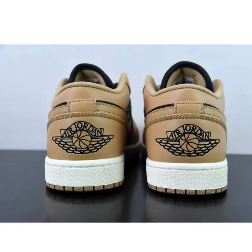 Air Jordan 1 Low Desert/Black-Sail  DV0774-201