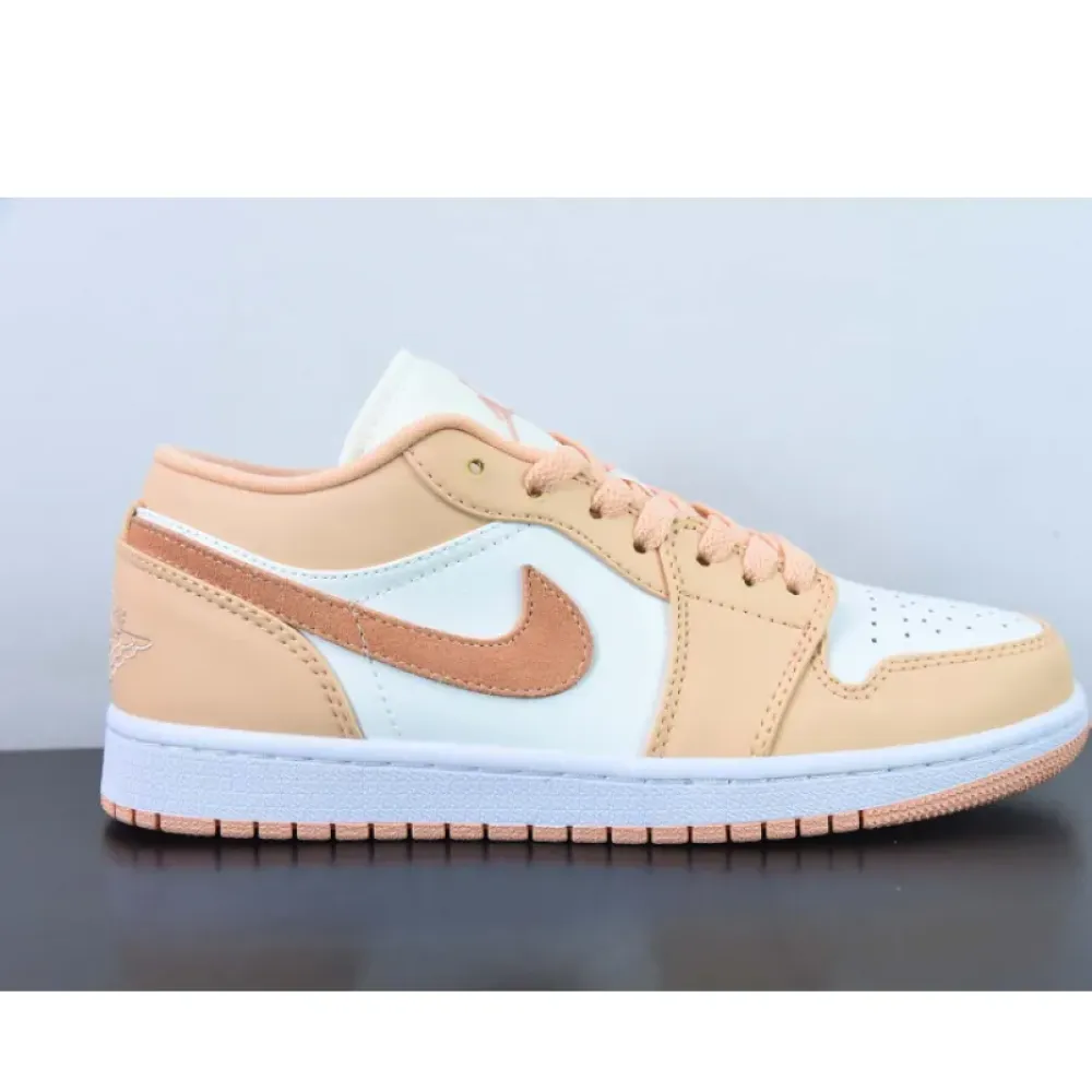 Air Jordan 1 Low Sunset Haze/Bright Citrus-White  DC0774-801