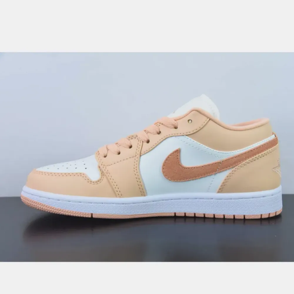 Air Jordan 1 Low Sunset Haze/Bright Citrus-White  DC0774-801