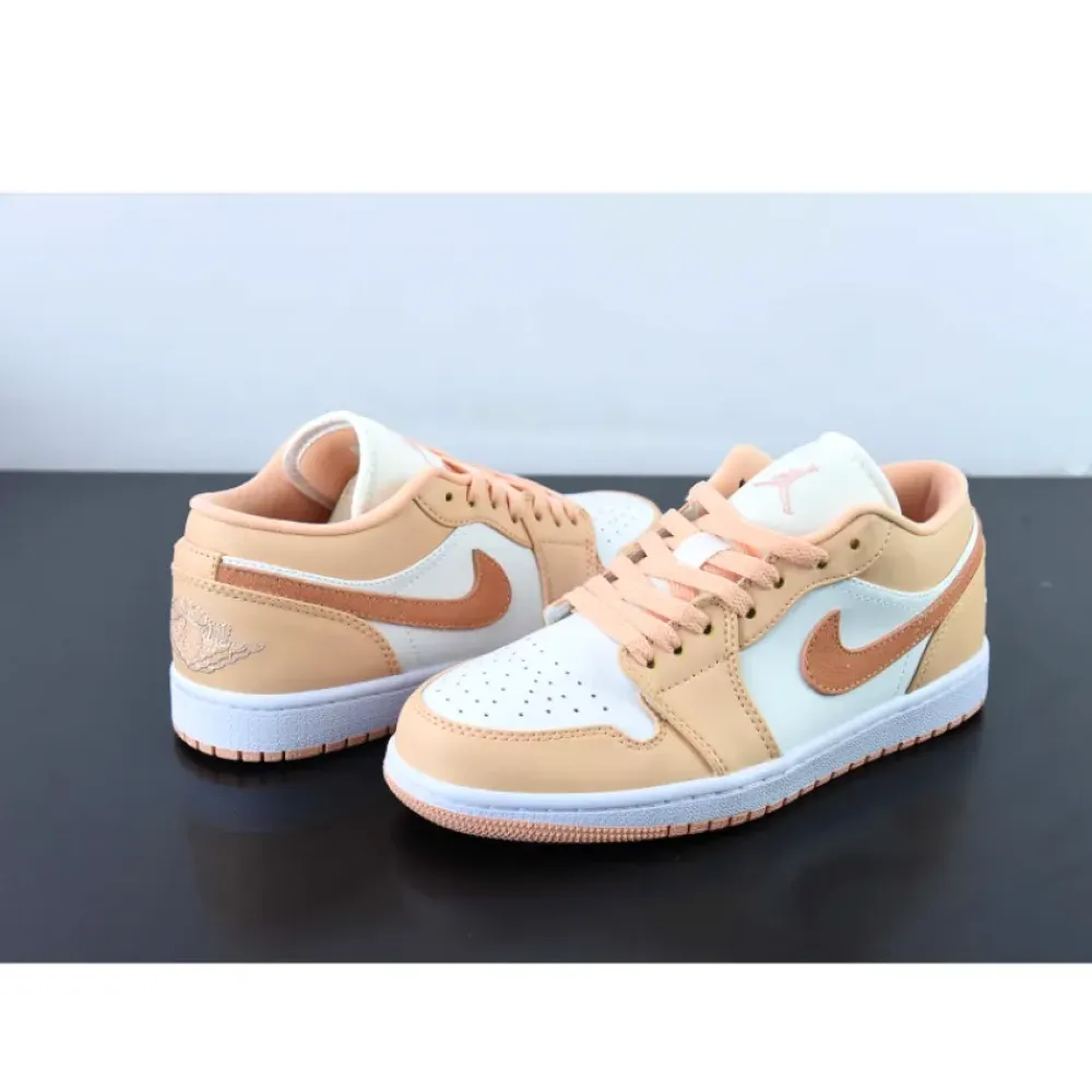 Air Jordan 1 Low Sunset Haze/Bright Citrus-White  DC0774-801