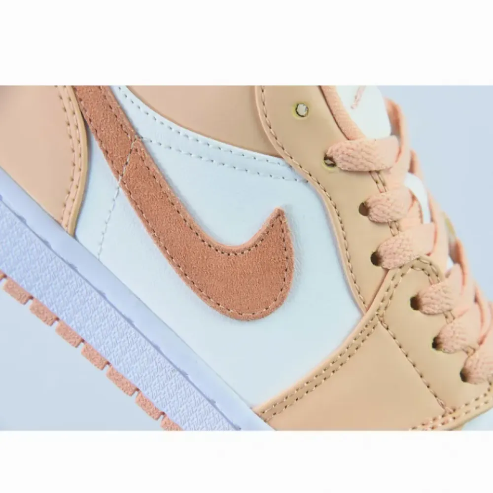 Air Jordan 1 Low Sunset Haze/Bright Citrus-White  DC0774-801