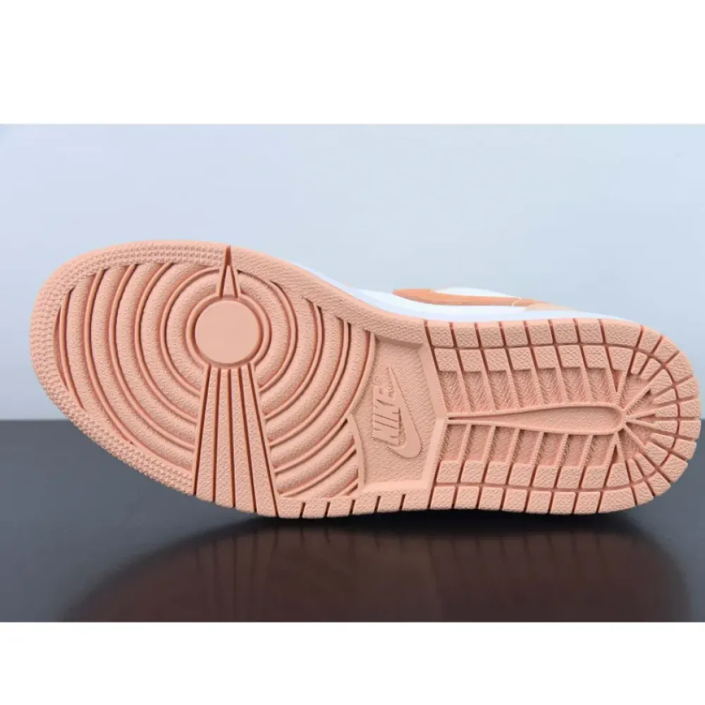 Air Jordan 1 Low Sunset Haze/Bright Citrus-White  DC0774-801