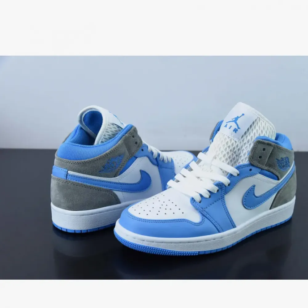 Air Jordan 1 Mid University Blue/Grey  DX9276-100