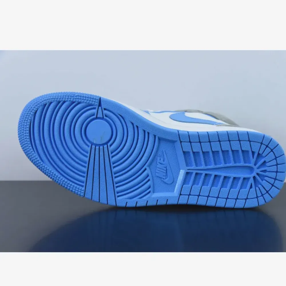 Air Jordan 1 Mid University Blue/Grey  DX9276-100