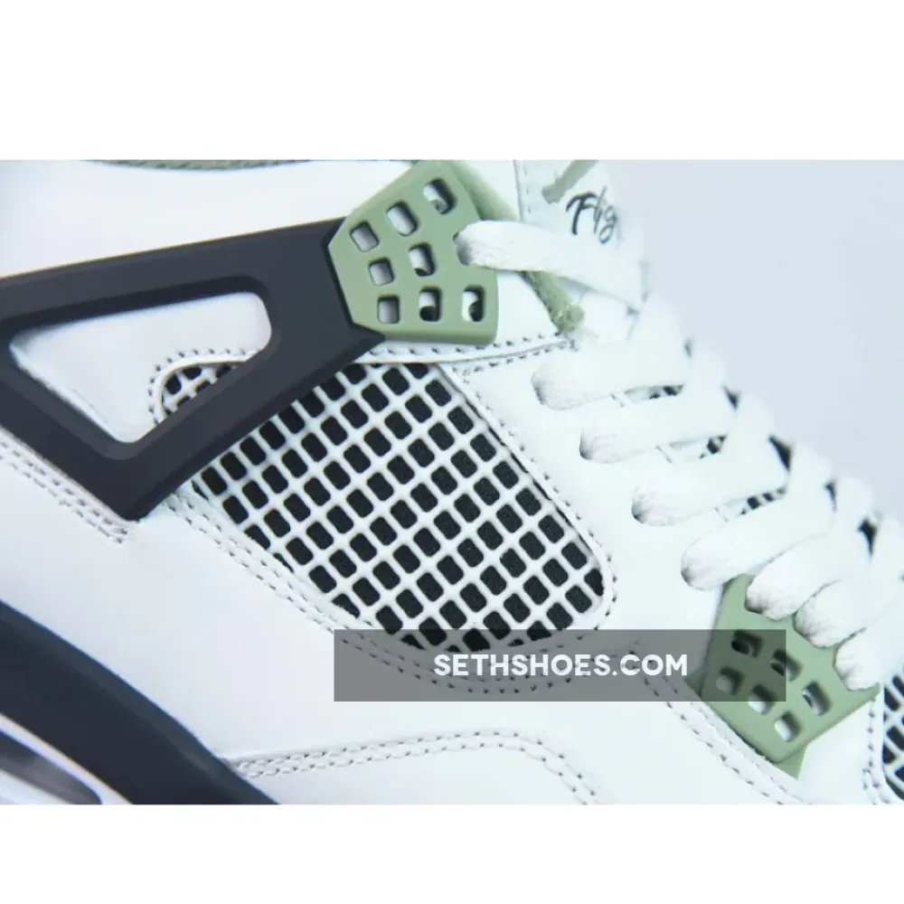 Air Jordan 4 Seafoam/White/Black/Neutral Grey  AQ9129-103