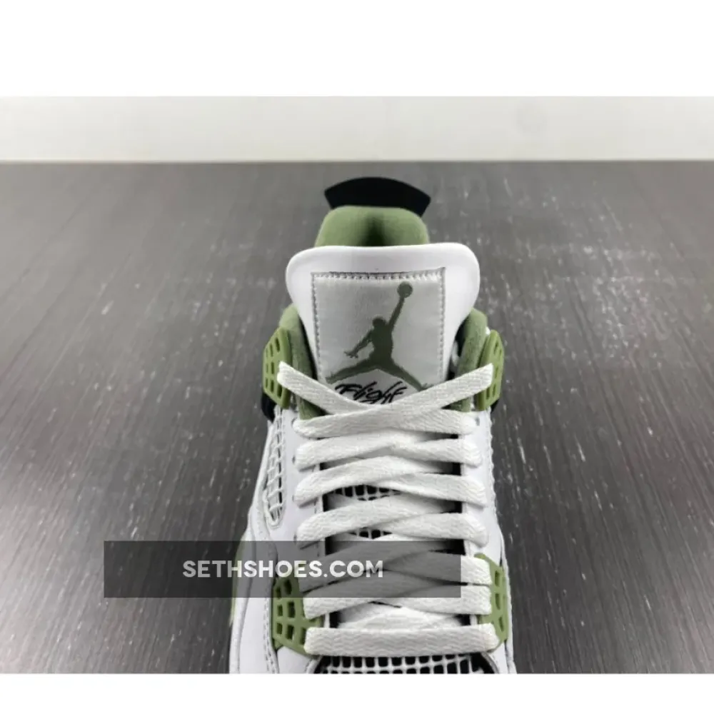 Air Jordan 4 Seafoam/White/Black/Neutral Grey  AQ9129-103