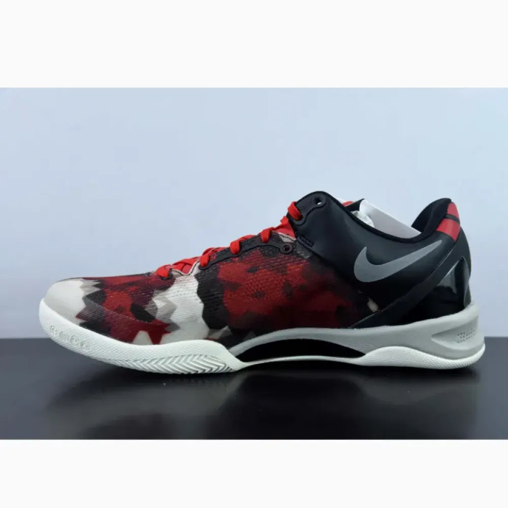 Nike Kobe 8 System ‘Milk Snake’ University Red/Sail-Peal Grey  555035-601