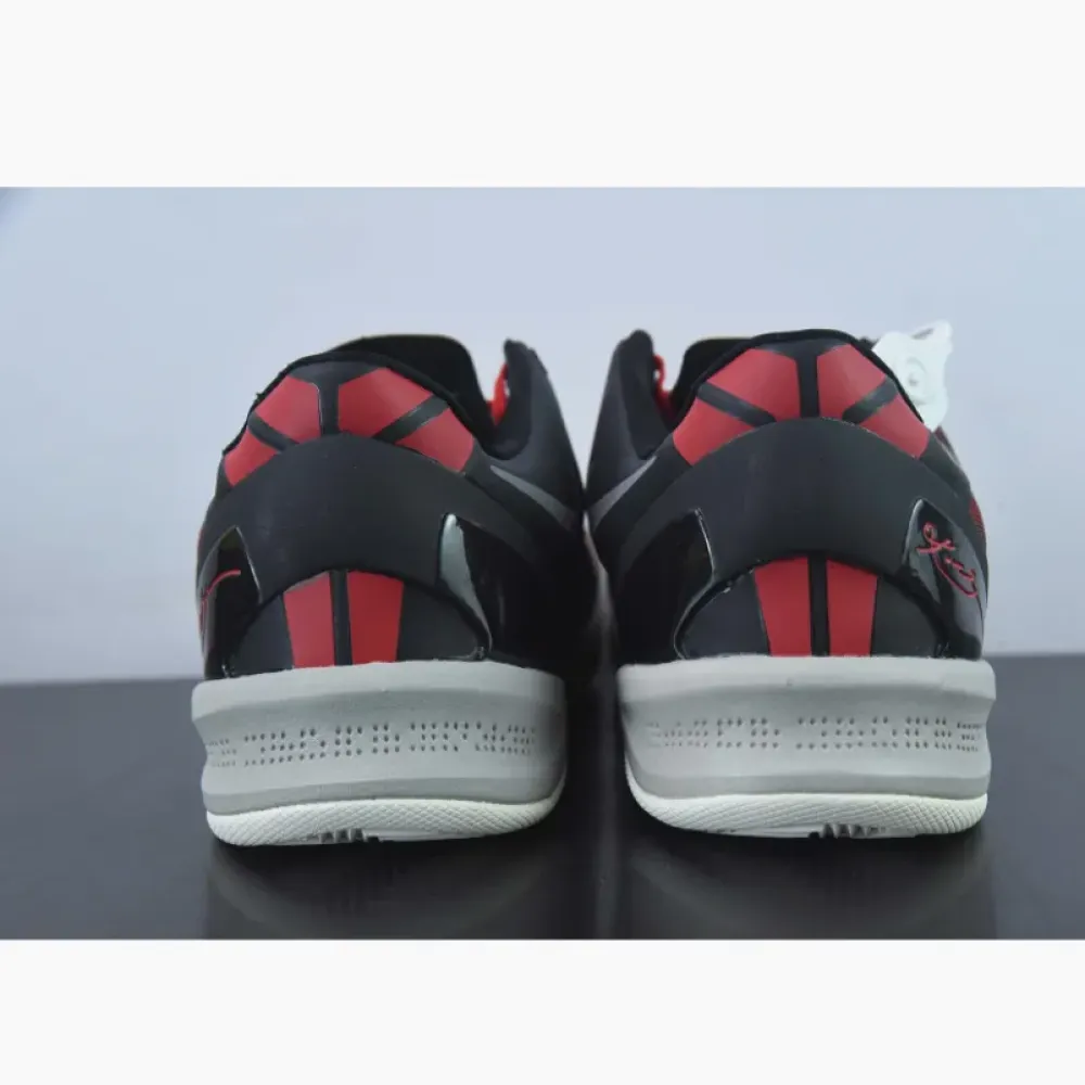 Nike Kobe 8 System ‘Milk Snake’ University Red/Sail-Peal Grey  555035-601