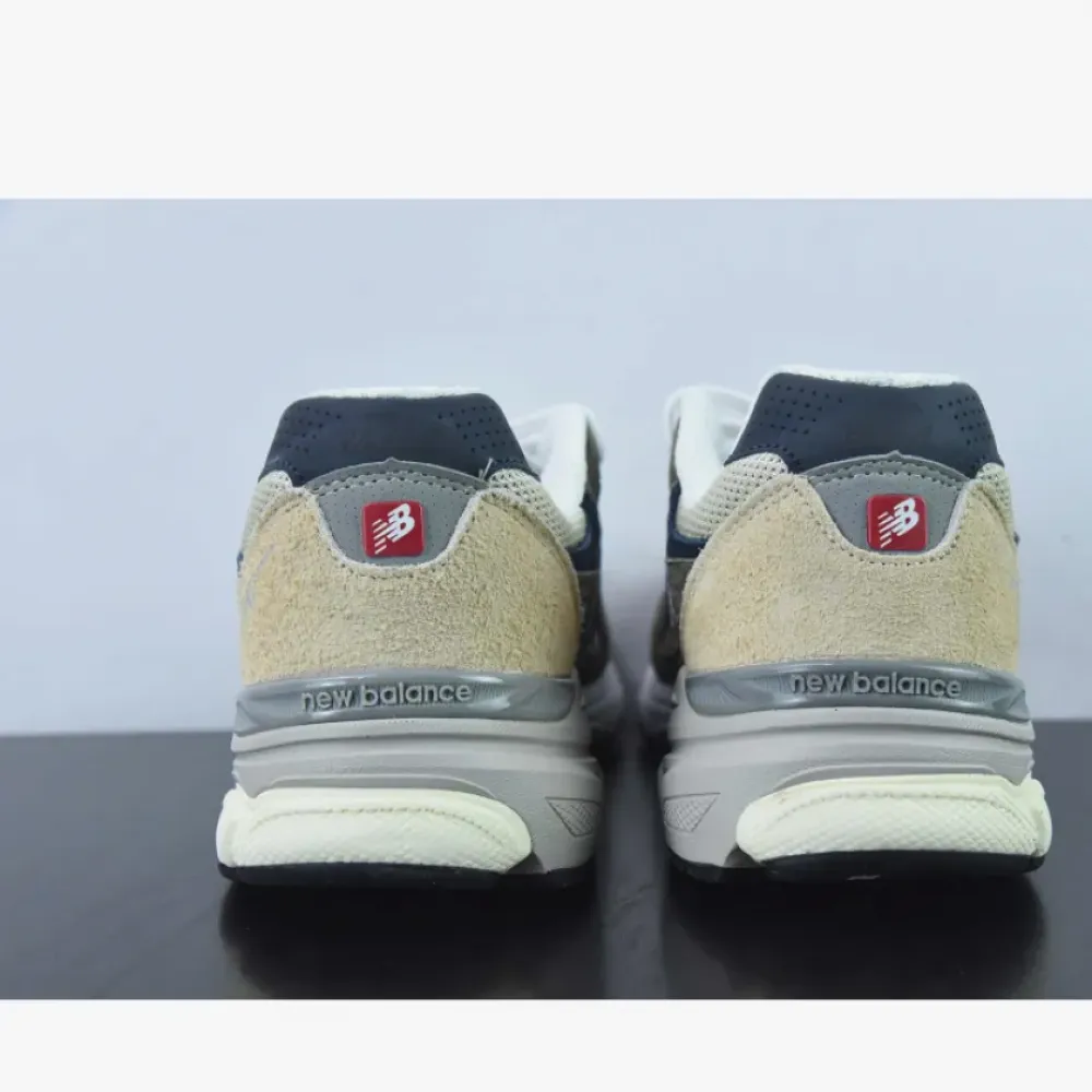 New Balance 990v3 Olive Navy Grey  M990TO3