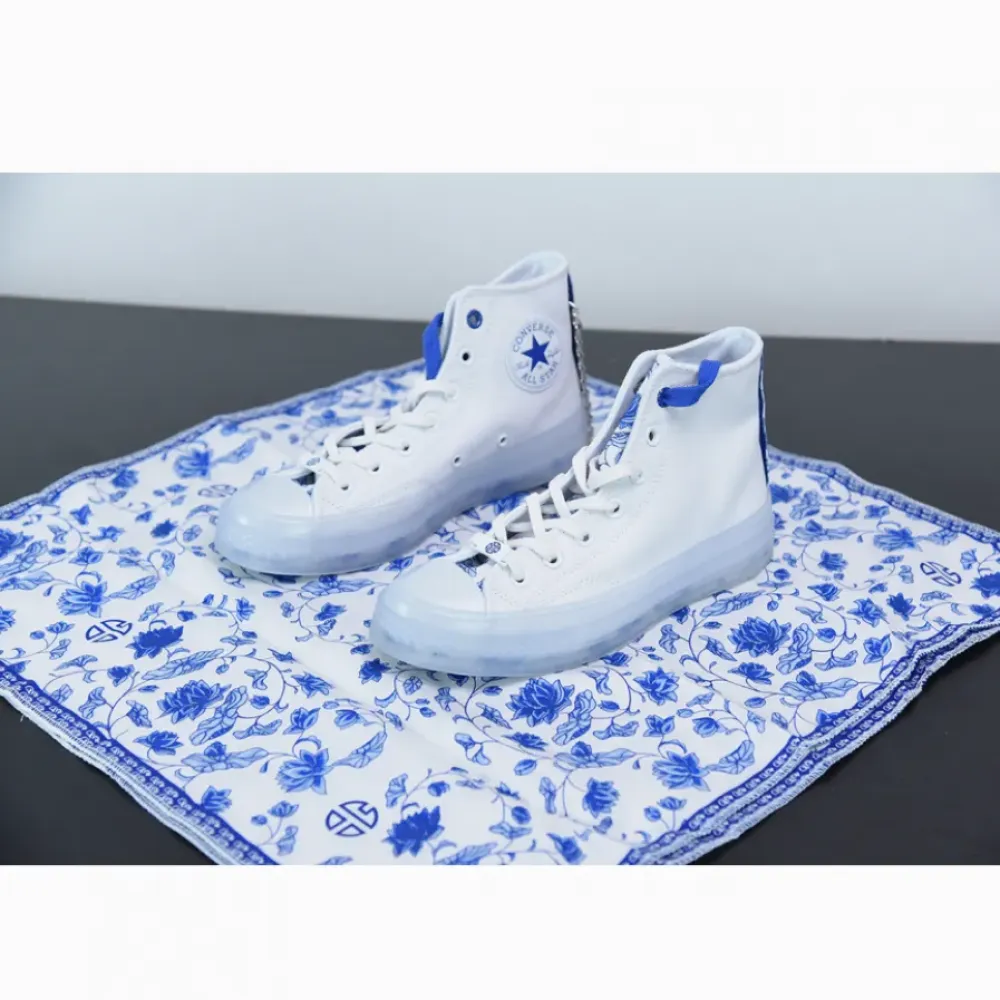 Lay Zhang x Converse Chuck 70 White/Classic Blue  170624C