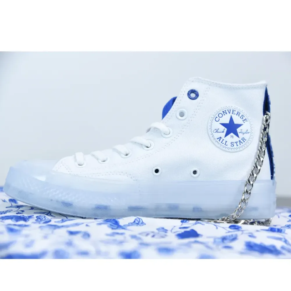Lay Zhang x Converse Chuck 70 White/Classic Blue  170624C