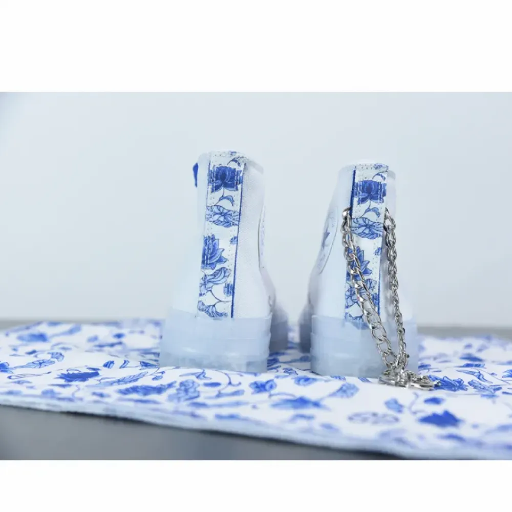 Lay Zhang x Converse Chuck 70 White/Classic Blue  170624C