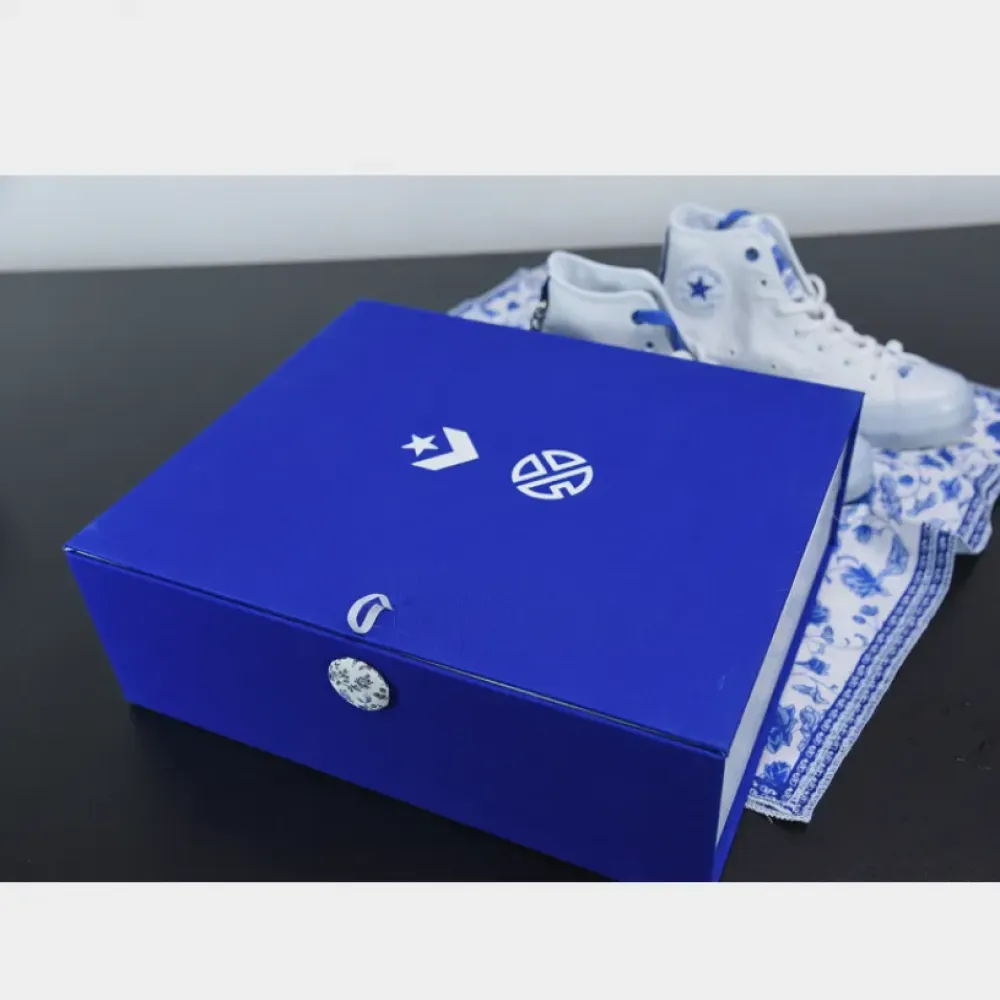 Lay Zhang x Converse Chuck 70 White/Classic Blue  170624C