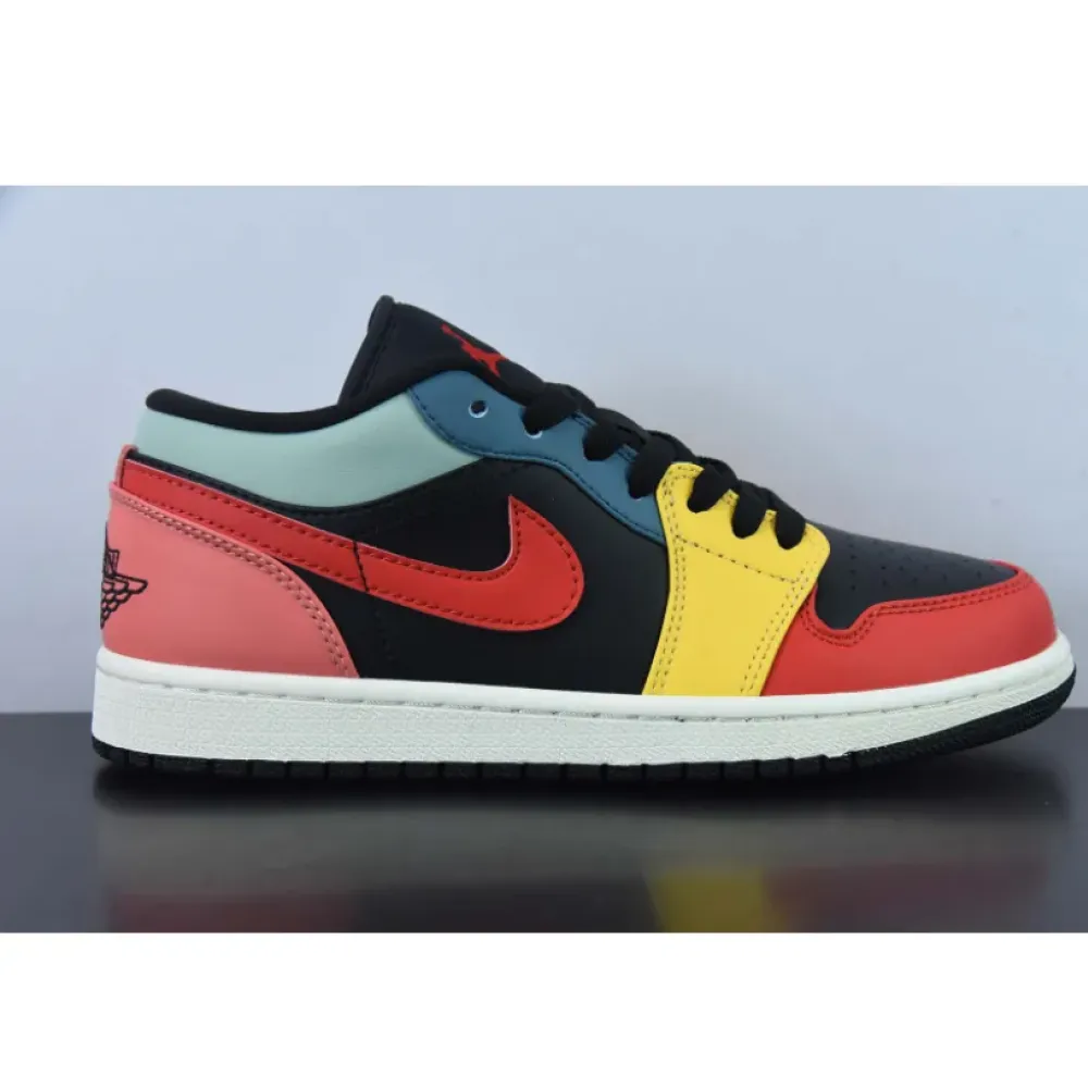 Air Jordan 1 Low “Black Multi”  DN3739-060