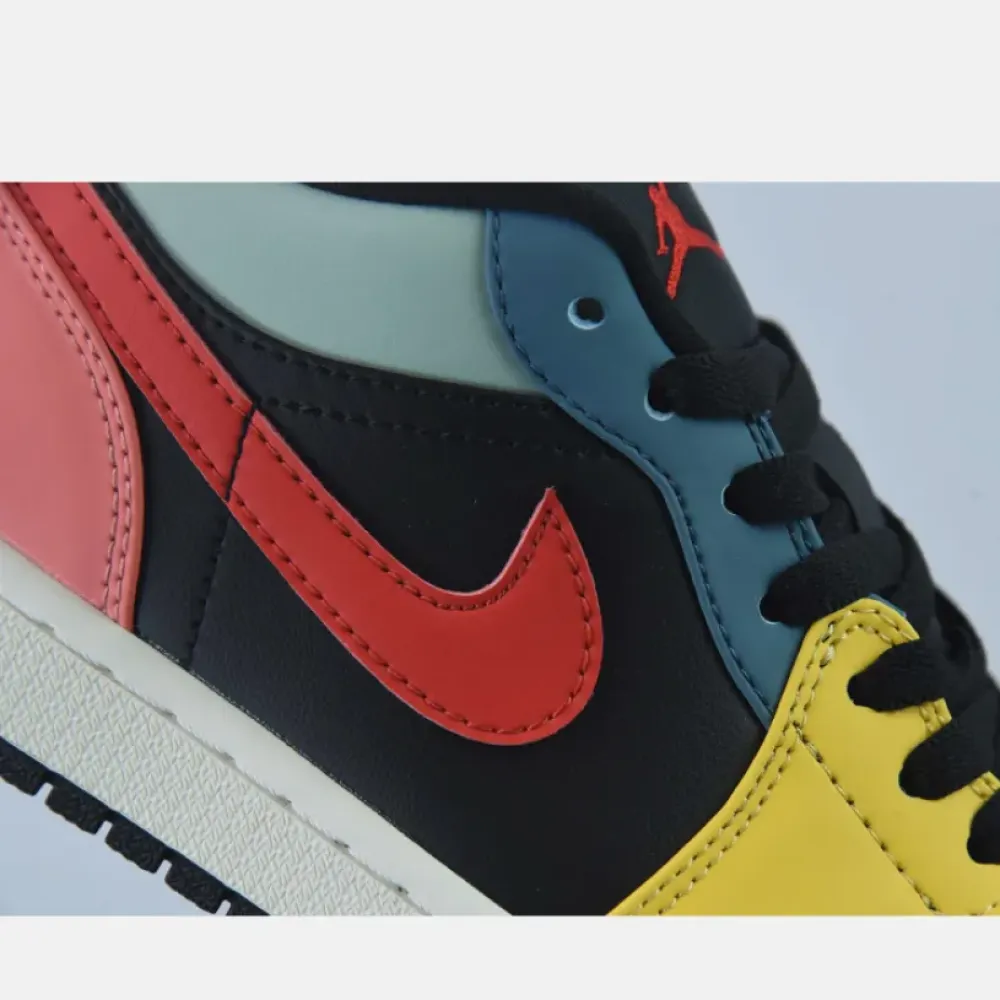 Air Jordan 1 Low “Black Multi”  DN3739-060