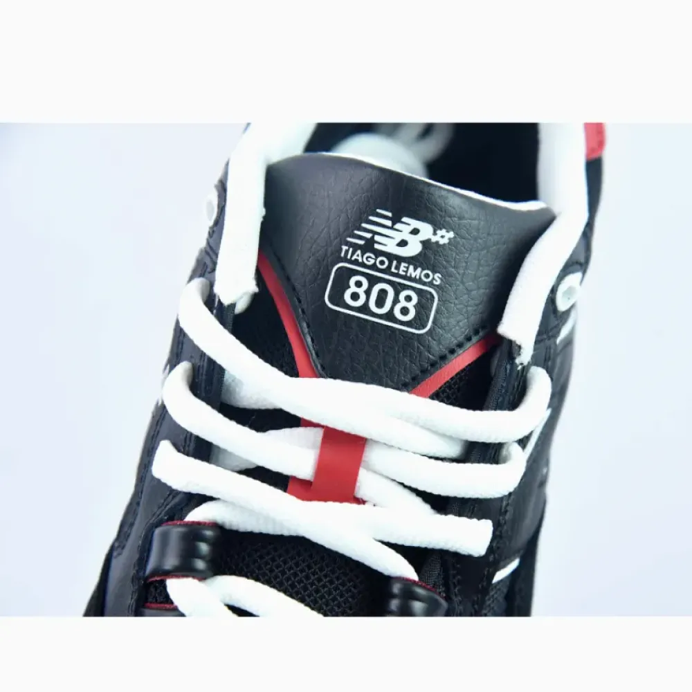 New Balance Numeric Tiago Lemos 808 Black Red  NM808BRD
