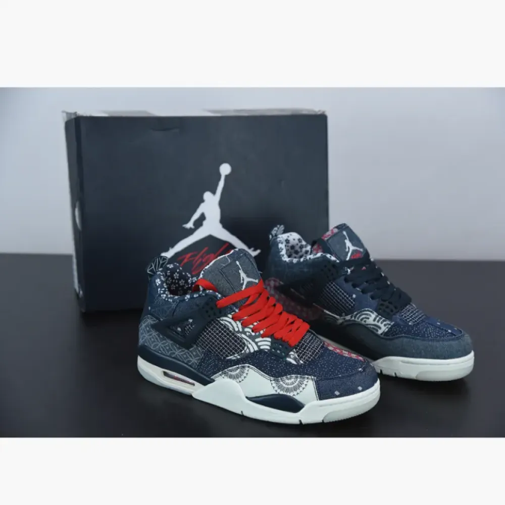 Air Jordan 4 SE Deep Ocean/Sail-Cement Grey-Fire Red CW0898-400