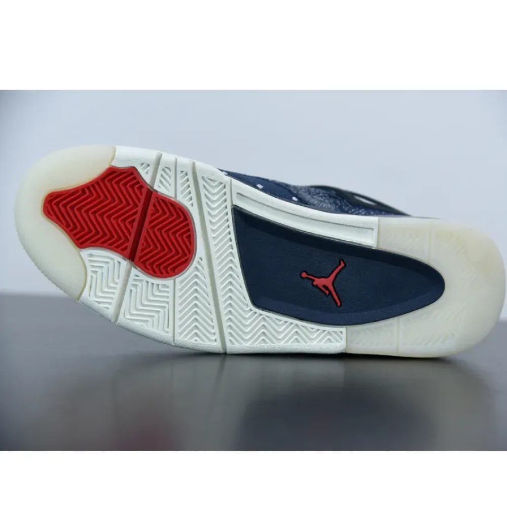 Air Jordan 4 SE Deep Ocean/Sail-Cement Grey-Fire Red CW0898-400