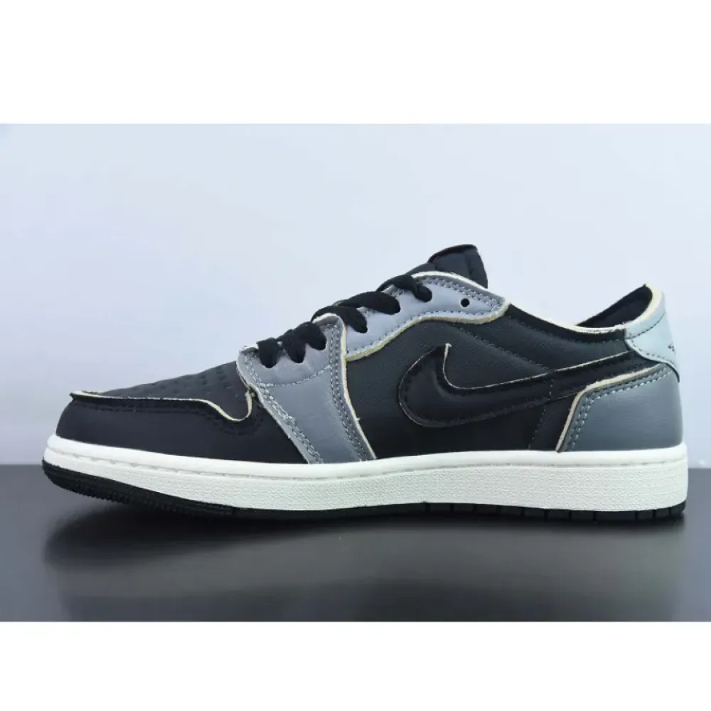 Air Jordan 1 Low OG EX Black/Dark Smoke Grey  DV0982-006