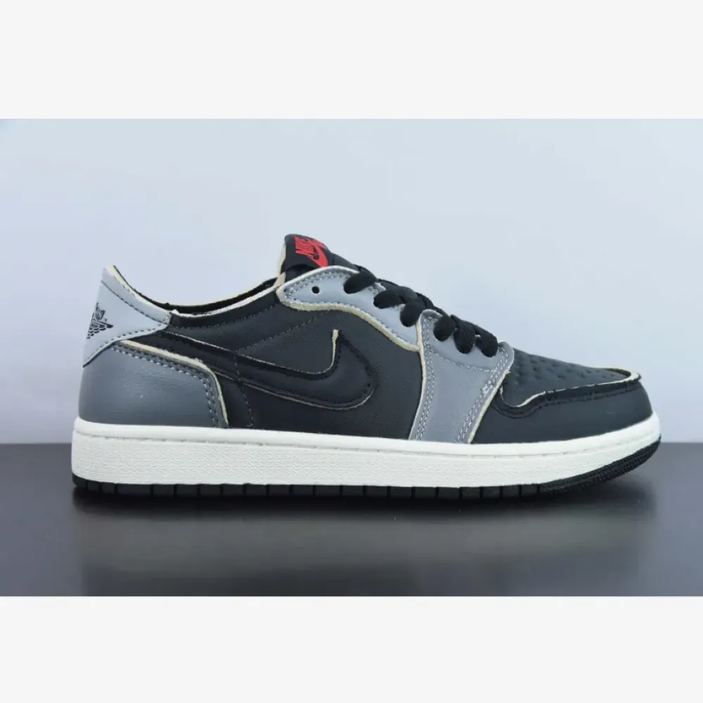 Air Jordan 1 Low OG EX Black/Dark Smoke Grey  DV0982-006