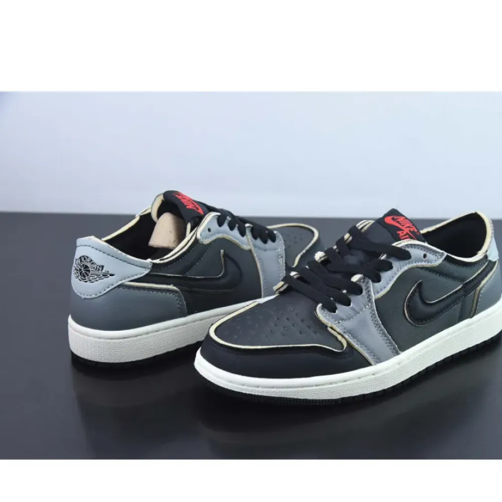 Air Jordan 1 Low OG EX Black/Dark Smoke Grey  DV0982-006