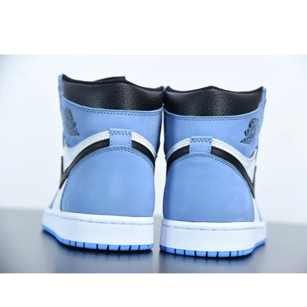 Air Jordan 1 High OG White/University Blue-Black  555088-134