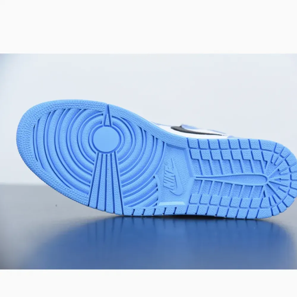 Air Jordan 1 High OG White/University Blue-Black  555088-134