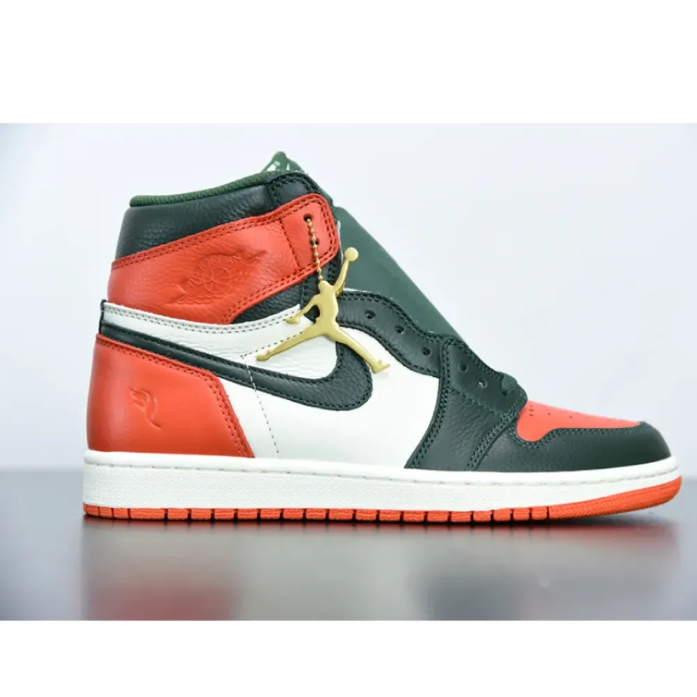 SoleFly x Air Jordan 1 Retro High OG Sail/Fir-Team Orange AV3905-138