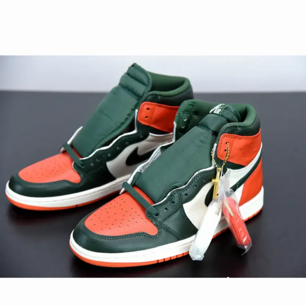 SoleFly x Air Jordan 1 Retro High OG Sail/Fir-Team Orange AV3905-138