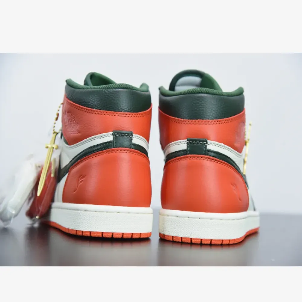 SoleFly x Air Jordan 1 Retro High OG Sail/Fir-Team Orange AV3905-138