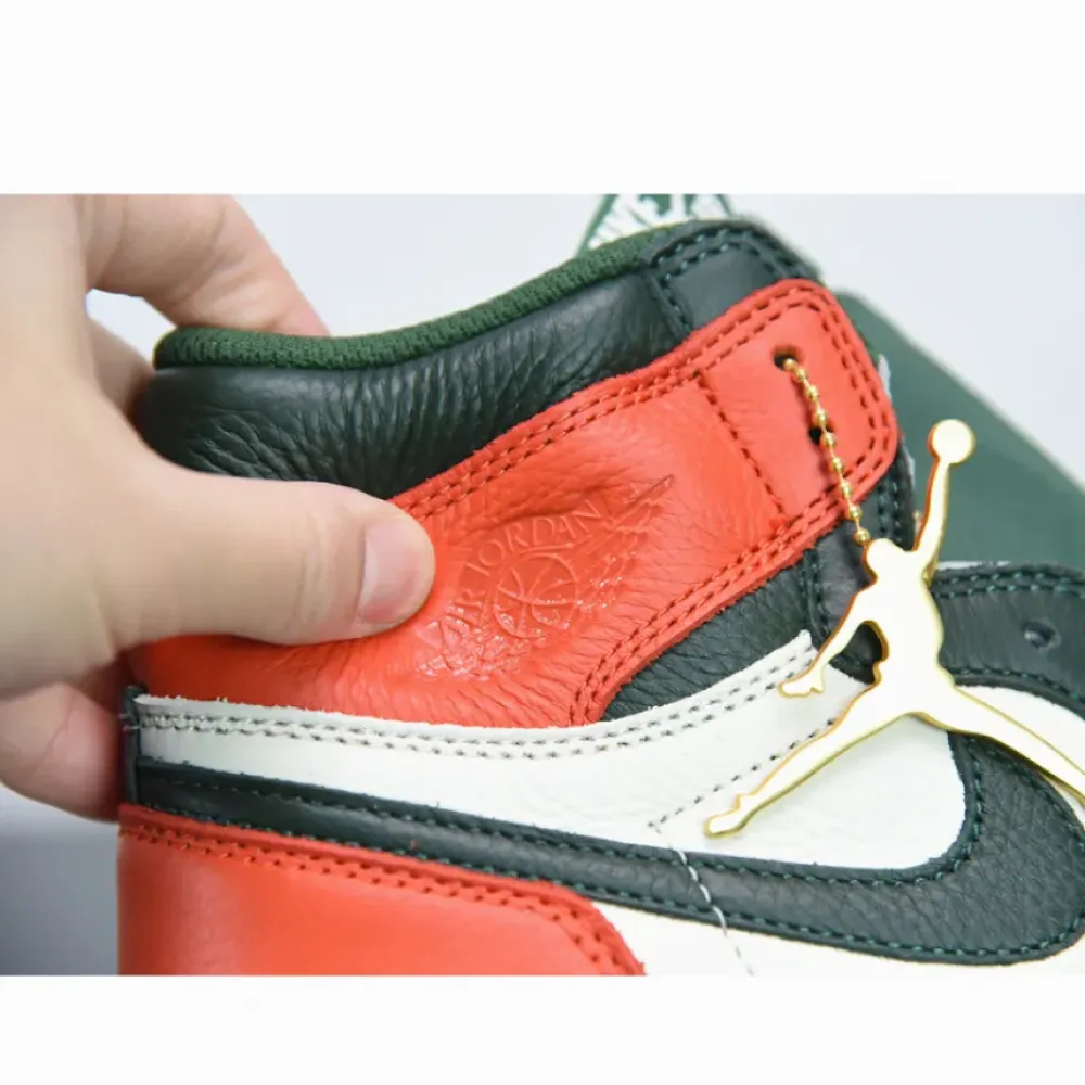 SoleFly x Air Jordan 1 Retro High OG Sail/Fir-Team Orange AV3905-138