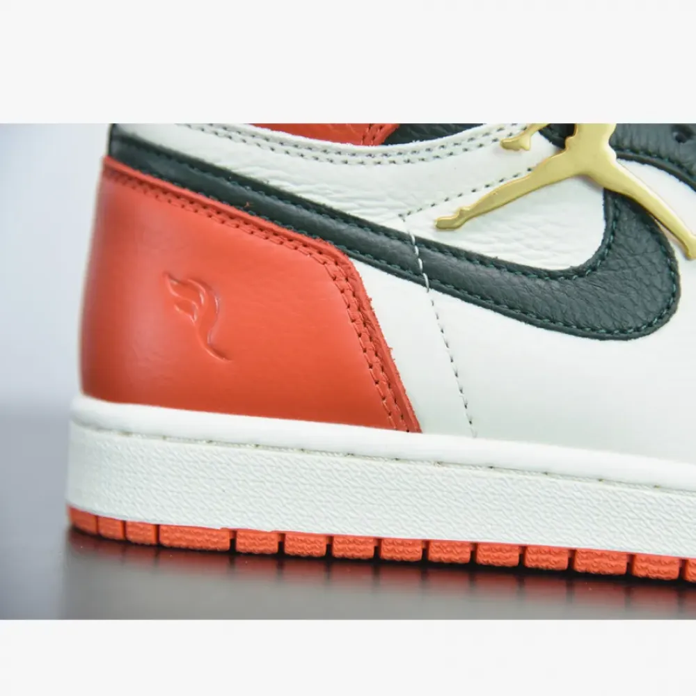 SoleFly x Air Jordan 1 Retro High OG Sail/Fir-Team Orange AV3905-138