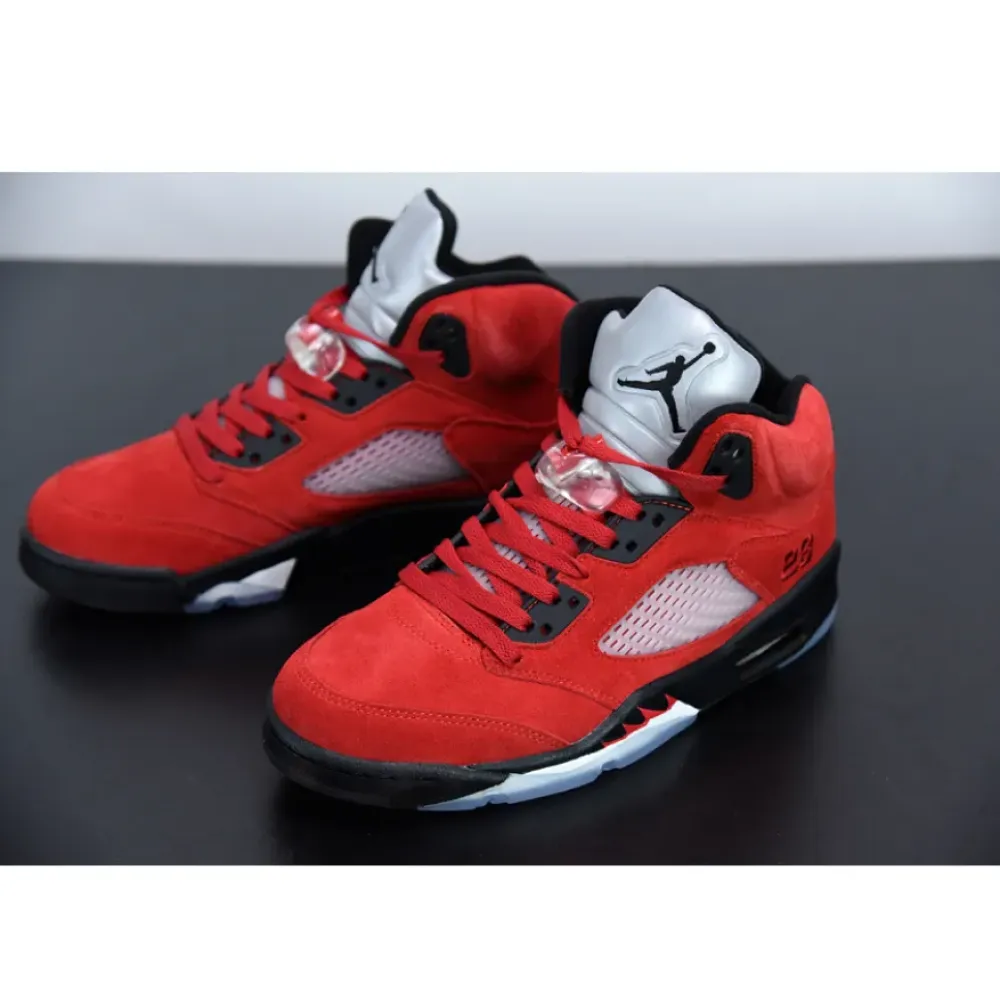 Air Jordan 5 “Raging Bull” Varsity Red/Black-White  DD0587-600