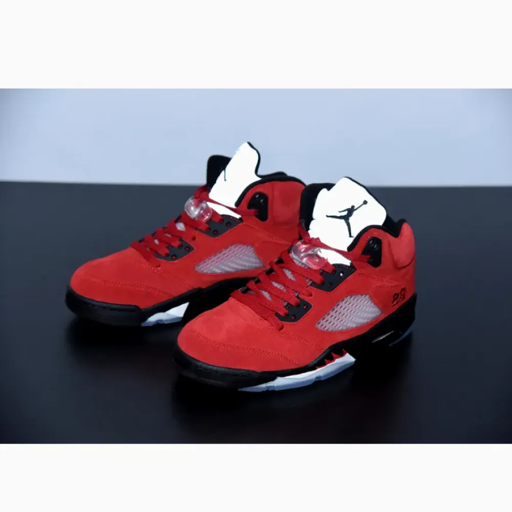 Air Jordan 5 “Raging Bull” Varsity Red/Black-White  DD0587-600