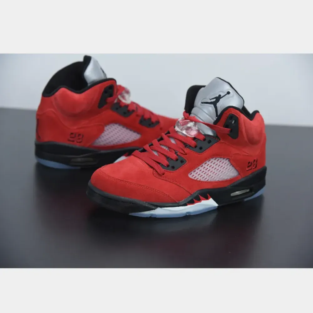 Air Jordan 5 “Raging Bull” Varsity Red/Black-White  DD0587-600
