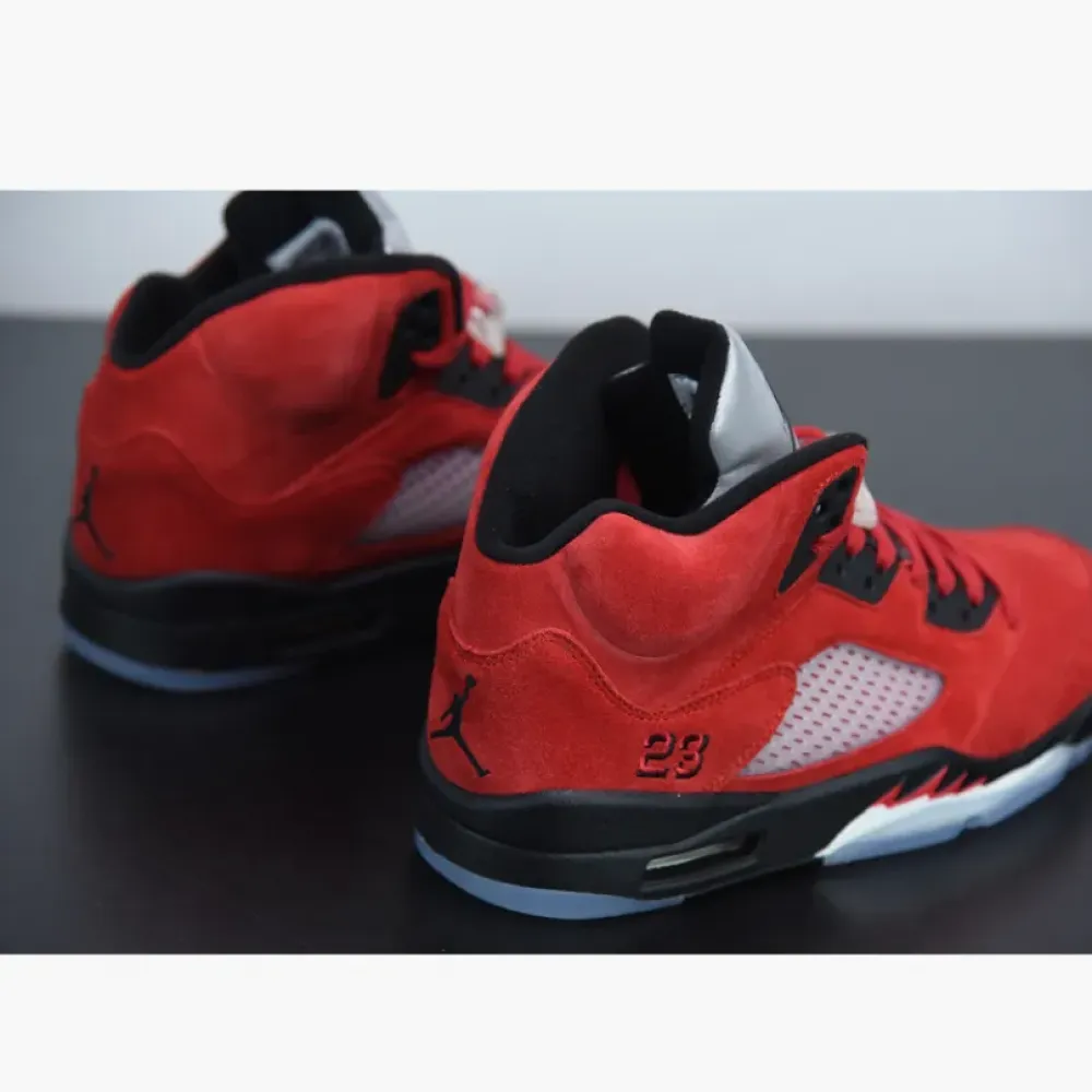 Air Jordan 5 “Raging Bull” Varsity Red/Black-White  DD0587-600