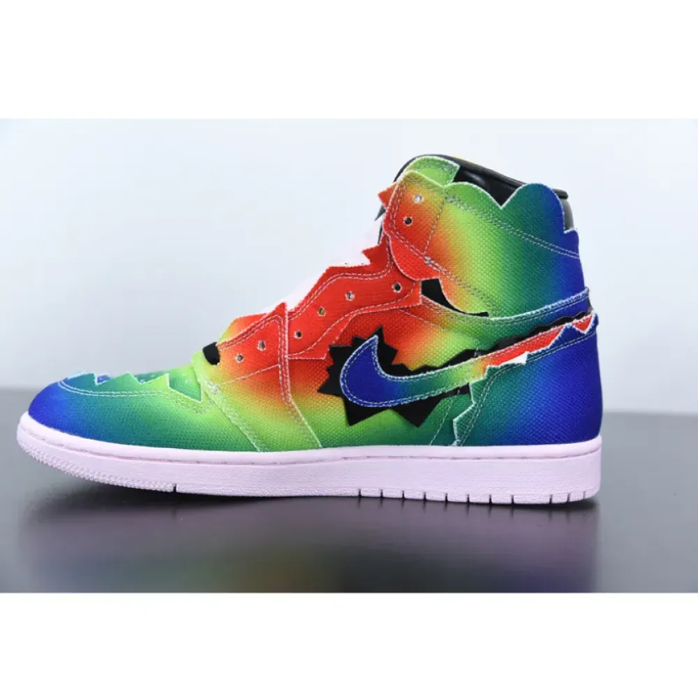 J Balvin x Air Jordan 1 High Multi-Color/Pink Foam DC3481-900
