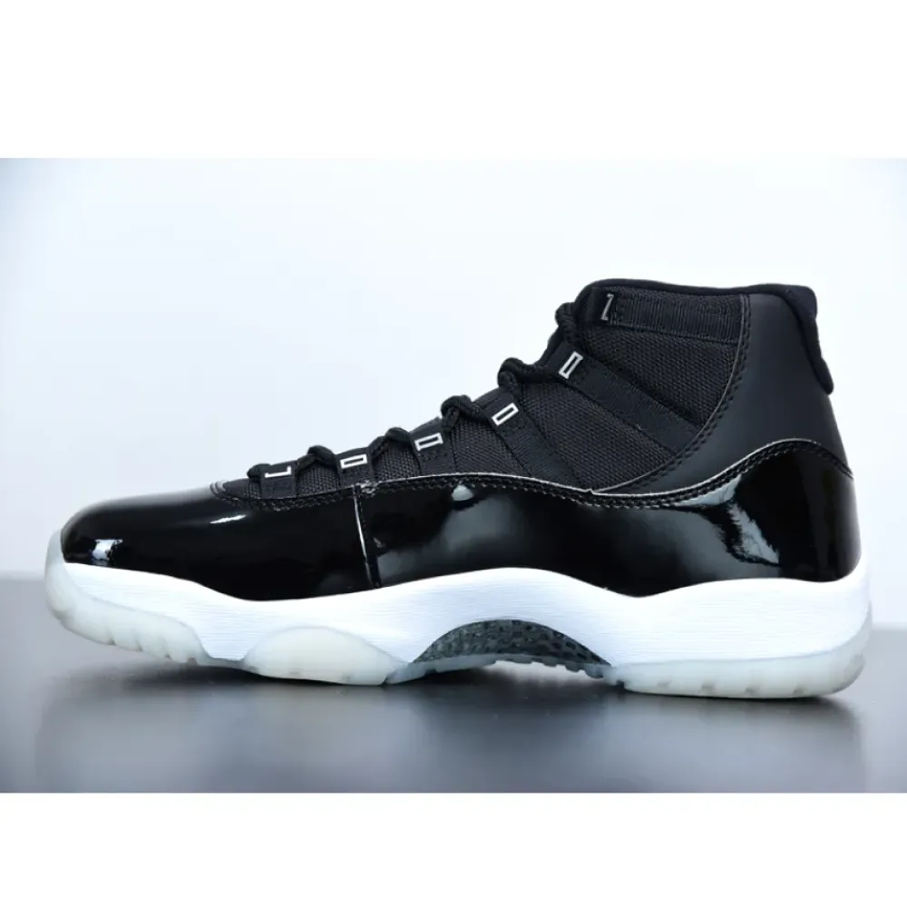 Air Jordan 11 “Jubilee” Black/Clear-White-Metallic Silver CT8012-011